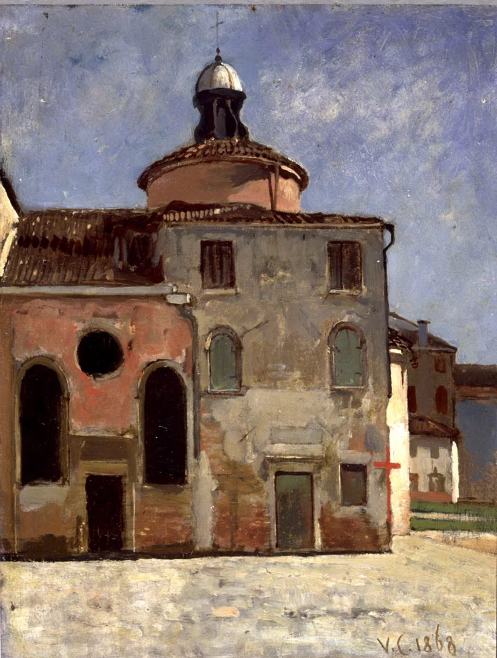 Veduta di casa a Venezia - Palazzo Pitti, Firenze